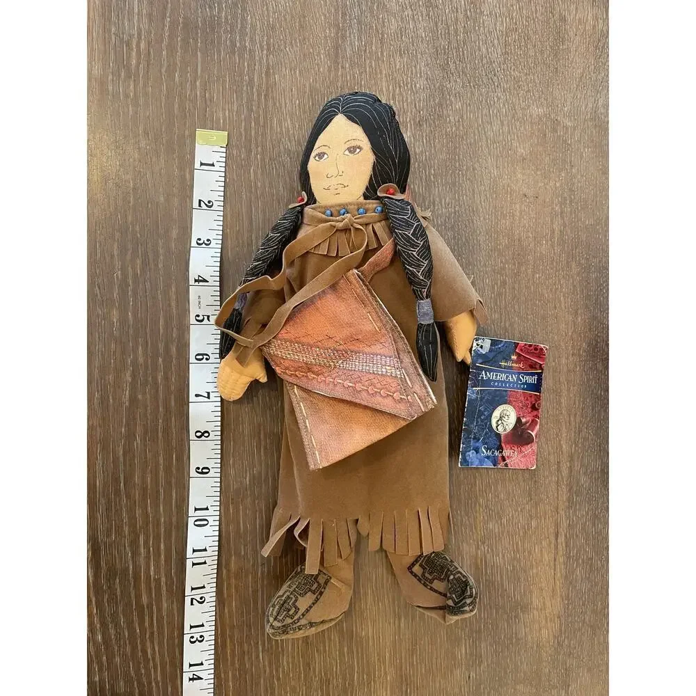 HALLMARK American Spirit Sacagewea Plush Doll w/ tag 200